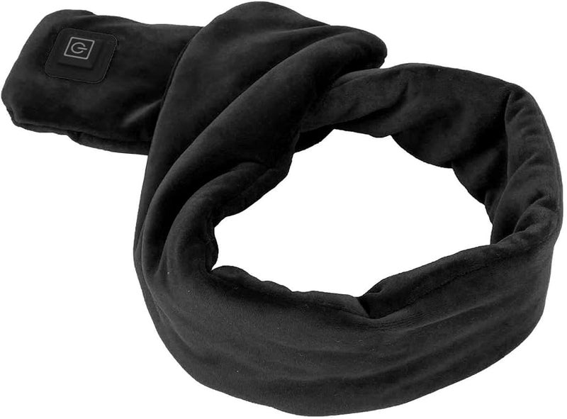 Smart Heating Scarf Electric Neck Wrap Temperature Adjustable For Women Men Black - Image 3